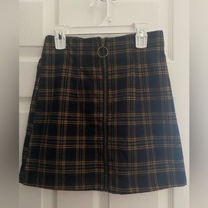 Forever 21 Plaid Mini Skirt